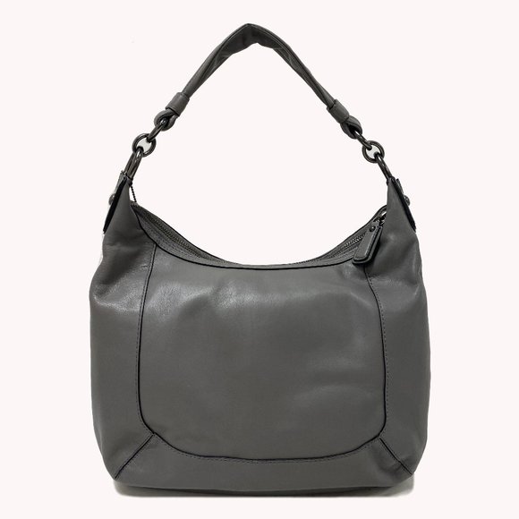 Coach 18287 Kristin Spectator Grey Embossed Bag - Picture 8 of 8